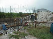 Pouring the Cistern Floor