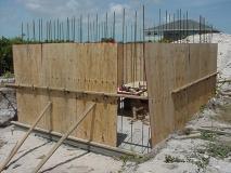 Forming the Cistern Wall
