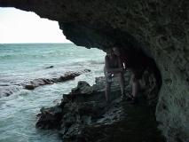 Under a Sea Cliff